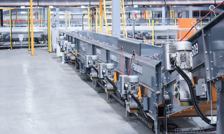 NORD gear units in a baggage handling application