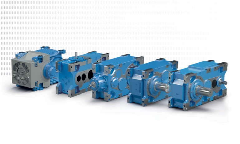 NORD MAXXDRIVE industrial gear units feature high-quality, low-friction bearings and a robust one-piece UNICASE housing for reliable performance in heavy-duty applications. 